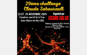 Challenge Claude Sabourault 2024